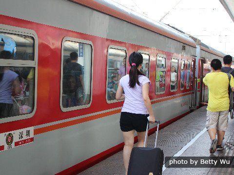 Der Verkehr von Guangzhou nach Shenzhen 