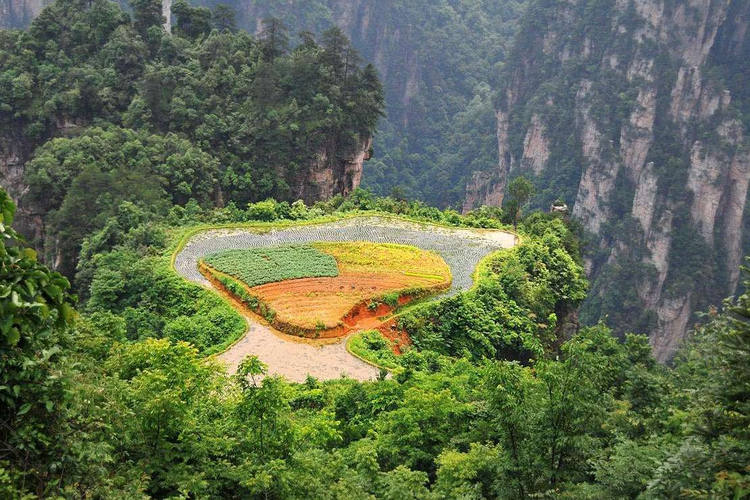 Zhangjiajie Nationalpark: Old House Area 