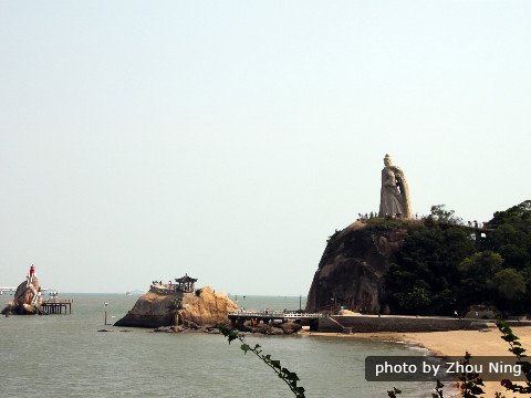 Gulang Yu Insel, eine Satelliteninsel von Xiamen