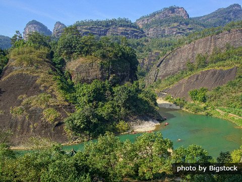 Der Wuyi-Berg, die schönste Landschaft in Südostchina