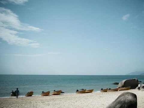 Die Yalong Bucht, Hawaii des Ostens in Sanya
