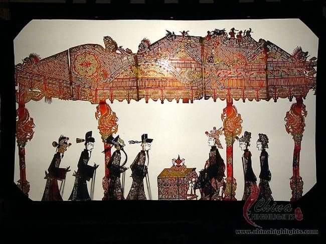 Das Chinesische Schattenspiel, Sonderform des Puppentheaters